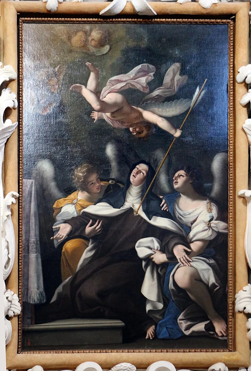Santa Teresa trafitta da un angelo - Chiesa di san Filippo, Cigoli